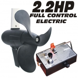 2.2HP FCE (Full Control Electric) Silnik do łódki elektryczny Sterowany z pulpitu na odległość